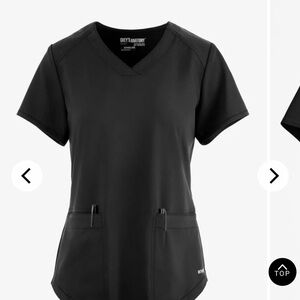 4 sets of all size Med: grey’s anatomy scrub tops & bottoms, clove underscrubs